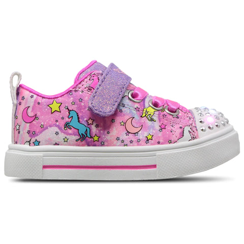Skechers Baby Girl's Pink Twinkle Sparks Sneakers   | Skechers  in Lebanon