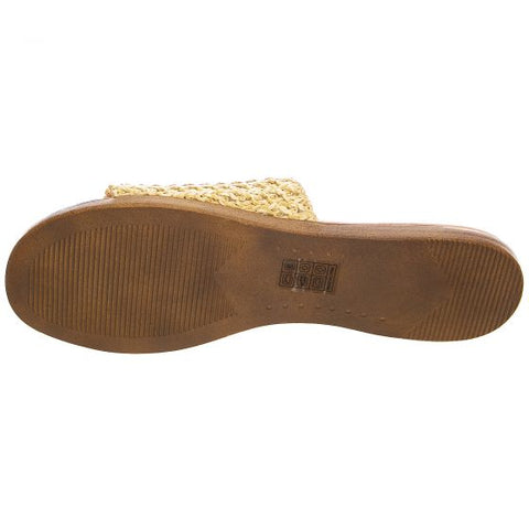 Steve Madden Women's Nat Raffia Oceana Slipper | Steve Madden In Lebanon