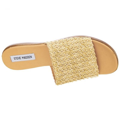 Steve Madden Women's Nat Raffia Oceana Slipper | Steve Madden In Lebanon