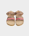 Cupcake Couture Girl's Brown Patterned Sandals 4172145
