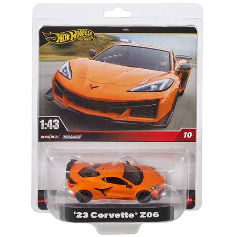 Hot Wheels Premium Corvette Z06 1:43 Scale Vehicle Officially Licensed Real Riders | Hot Wheels In Lebanon