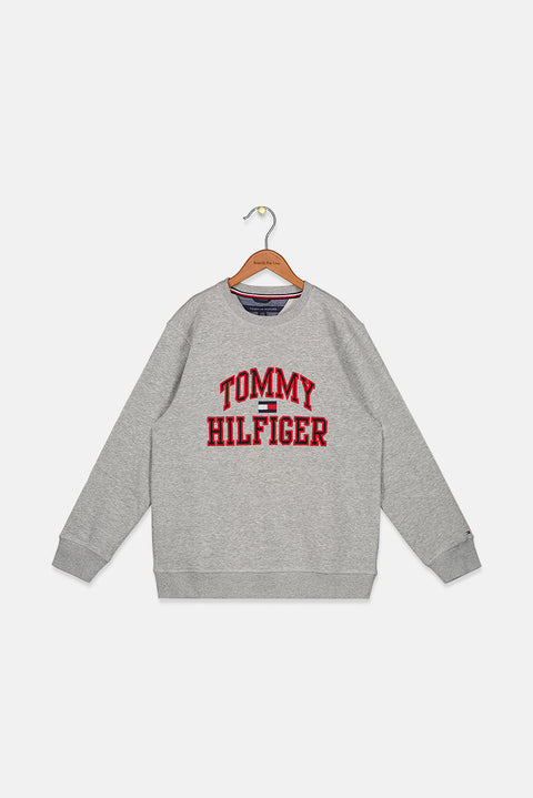 Tommy Hilfiger Boy's Grey Sweatshirt ABFK644 (od12,ma17)
