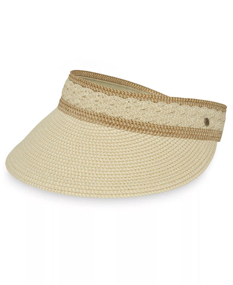 Sunday Afternoons Women's Beige Oceana Visor Hat | Sunday Afternoons In Lebanon