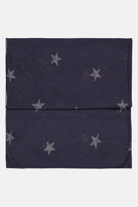 Jenni Women's Navy Solid Jersey Wrap Scarf | Jenni In Lebanon