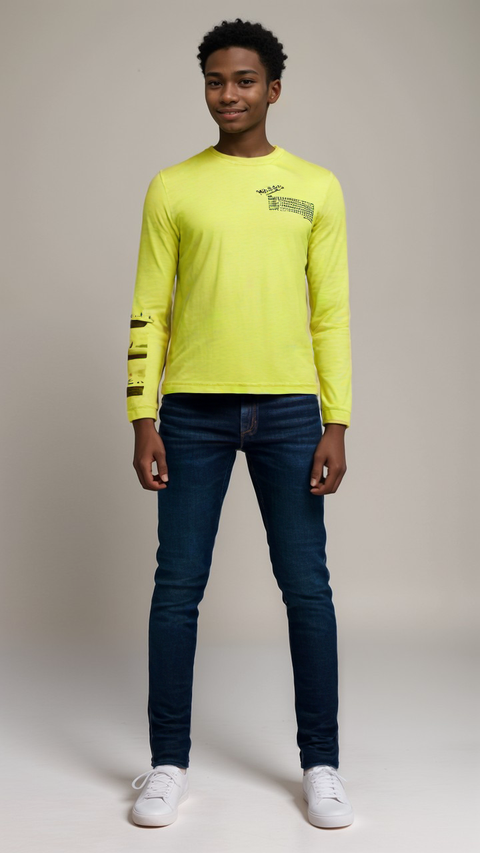 S.Oliver Boy's Neon Print Blouse |S.Oliver In Lebanon