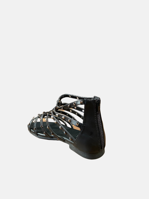Lora Ferres Women's Black Sandals SI377 (shr)