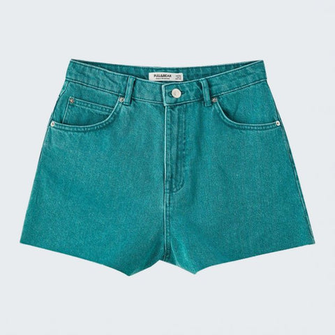 Pull & Bear Women's  Mint Green Shorts 5690/322/519(shr)
