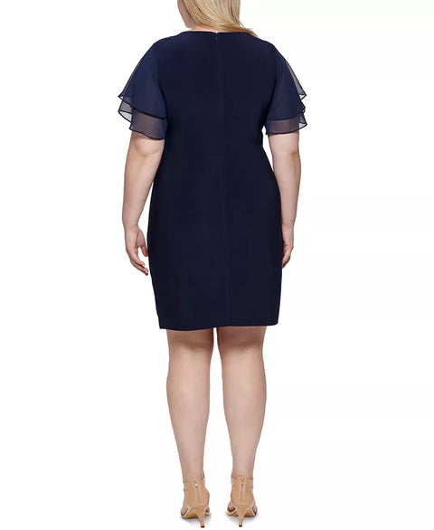 Jessica Howard Women's Navy Dress ABF154 shr. Zone10