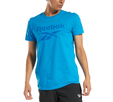 Reebok Men's Turquoise T-Shirt ABF797 shr
