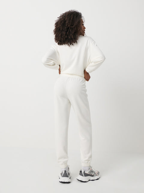 Sinsay Women's White Daily Mixed Fabric Sweatpant|Sinsay In Lebanon