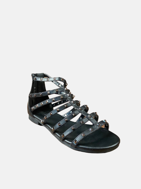 Lora Ferres Women's Black Sandals SI377 (shr)