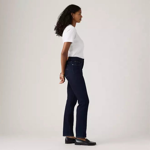 Levi's Women's Dark Blue 314 Shaping Straight Jeans  | Levi's in Lebanon