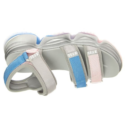 Steve Madden Women's Blue & Gray Chakra Sandals | Steve Madden In Lebanon