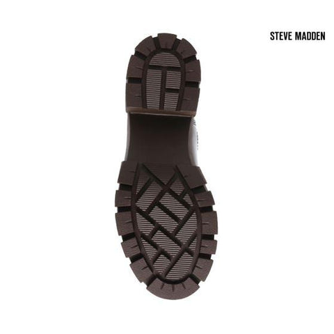 Steve Madden Women's Brown Hutch Patent Synthetic Ankle Boots  |Steve Madden in Lebanon