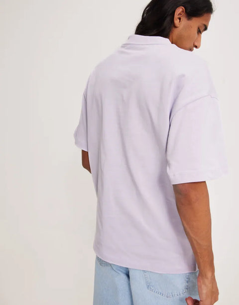 Jack & Jones Men's Light Purple Jprblakam Clean Ss Tee Crew Neck T-Shirt | Jack & Jones In Lebanon