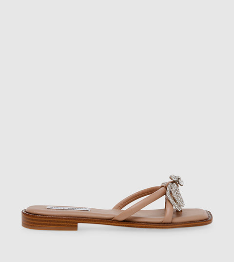 Steve Madden Women's Tan Stylet Open Toe Flat Sandals | Steve Madden In Lebanon