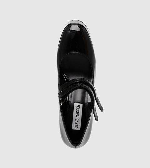 Steve Madden Women's Black Kulture Block Heel Pumps |Steve Madden In Lebanon