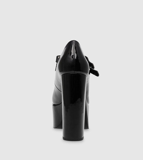 Steve Madden Women's Black Kulture Block Heel Pumps |Steve Madden In Lebanon