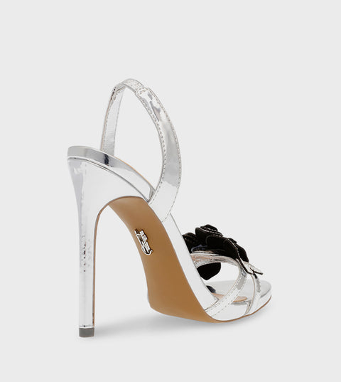 Steve Madden Women's Silver Ez Does It Heels |Steve Madden In Lebanon