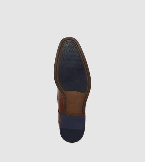 Steve Madden Men's Brown Leather Ethan Casual Shoes |Steve Madden In Lebanon