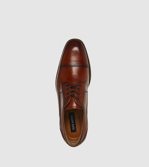 Steve Madden Men's Brown Leather Ethan Casual Shoes |Steve Madden In Lebanon