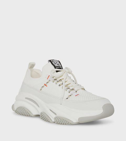 Steve Madden Men's White Plasted Sneaker |Steve Madden In Lebanon