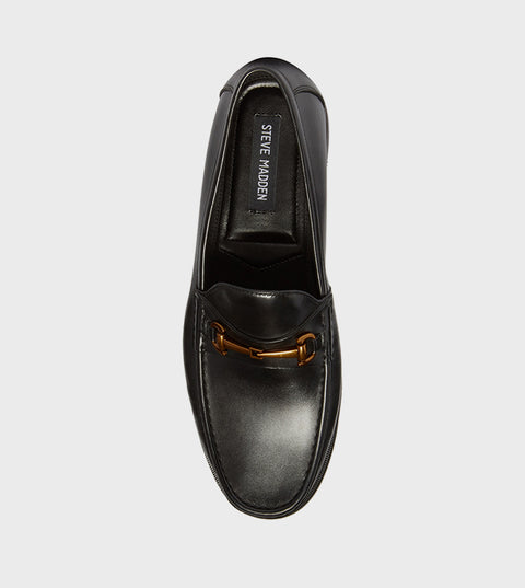 Steve Madden Men's Black Moccasins Lesharo Casual Shoes |Steve Madden In Lebanon