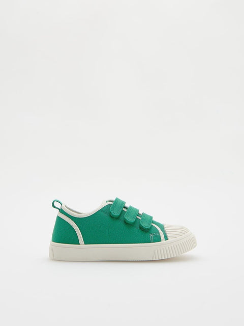 Reserved Boy's White & Green Tennis Sneaker | Reserved In Lebanon