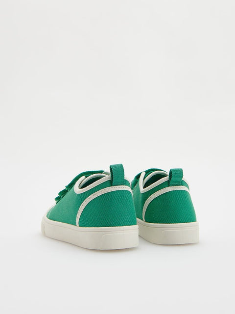 Reserved Boy's White & Green Tennis Sneaker | Reserved In Lebanon