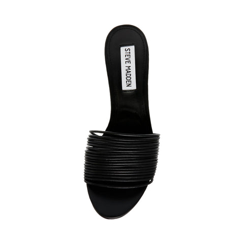 Steve Madden Women's Black Luvvy Sandal | Steve Madden In Lebanon
