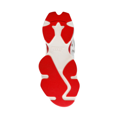 Steve Madden Women's Silver & Red Setback Sneakers | Steve Madden In Lebanon