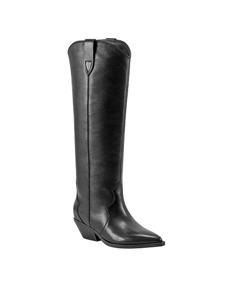 Marc Fisher LTD Women's Black Ander Western Pointy Toe Tall Boots | Marc Fisher In Lebanon