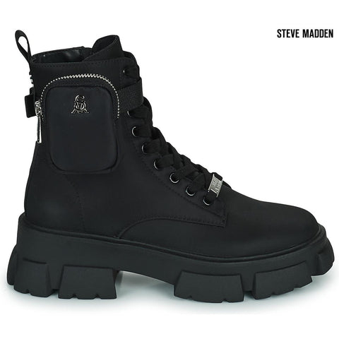 Steve Madden Women's Black Tanker-P Ankle Boots |Steve Madden in Lebanon