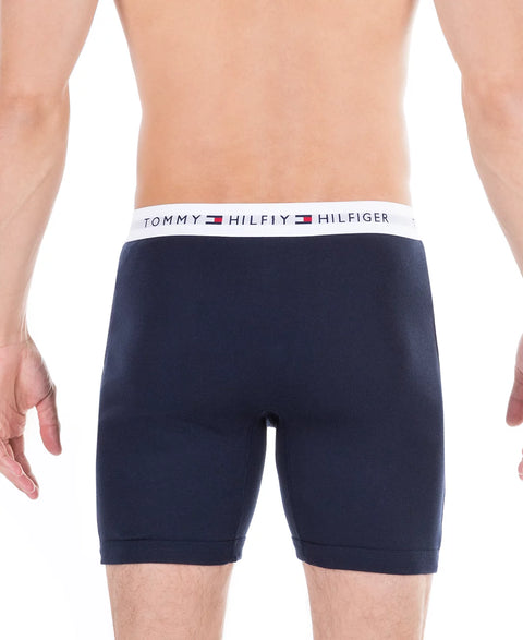 Tommy Hilfiger Men's Navy/Grey 3-Pack Classic Cotton Boxer Briefs | Tommy Hilfiger In Lebanon