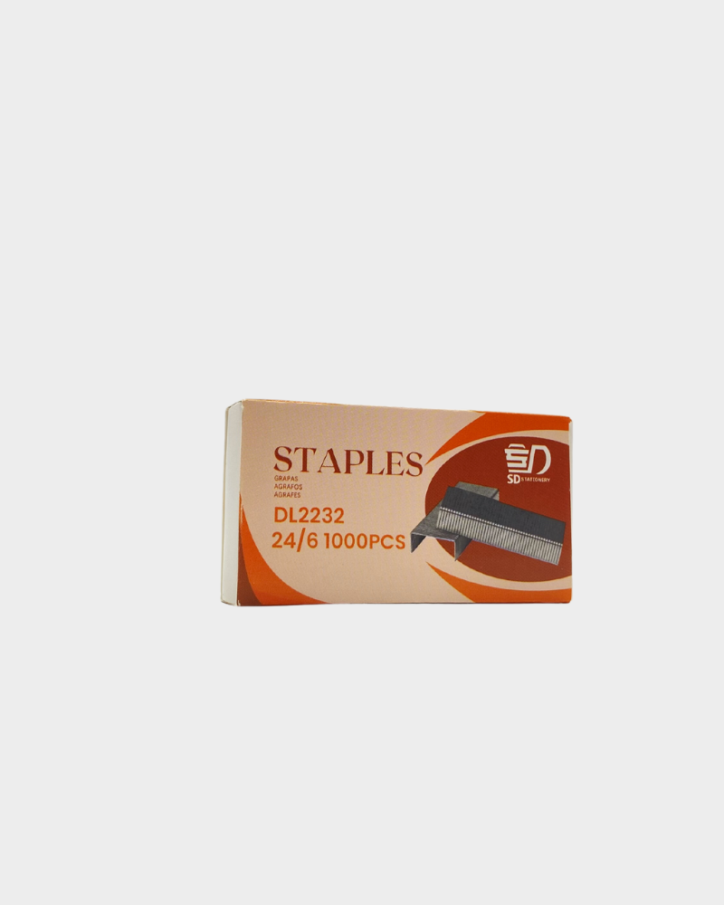SD Staples 24/6 1000 pcs (A-608)