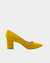 Graceland Women's Mustard Heels 162101  [shoes 38]
