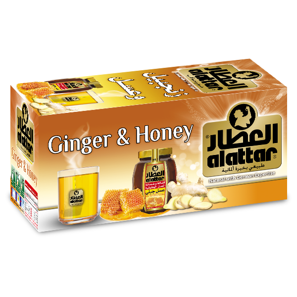 Al Attar Ginger & Honey 12 Bags | Al Attar In Lebanon