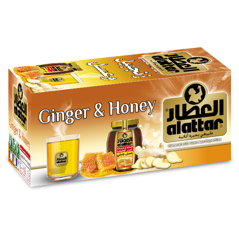 Al Attar Ginger & Honey 12 Bags | Al Attar In Lebanon