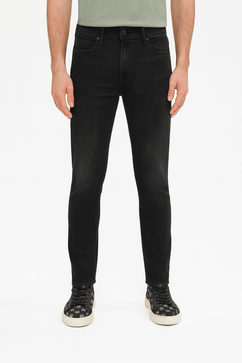 Jack & Jones Men's Black Comfort Fit Regular Rise Jeans | Jack & Jones In Lebanon