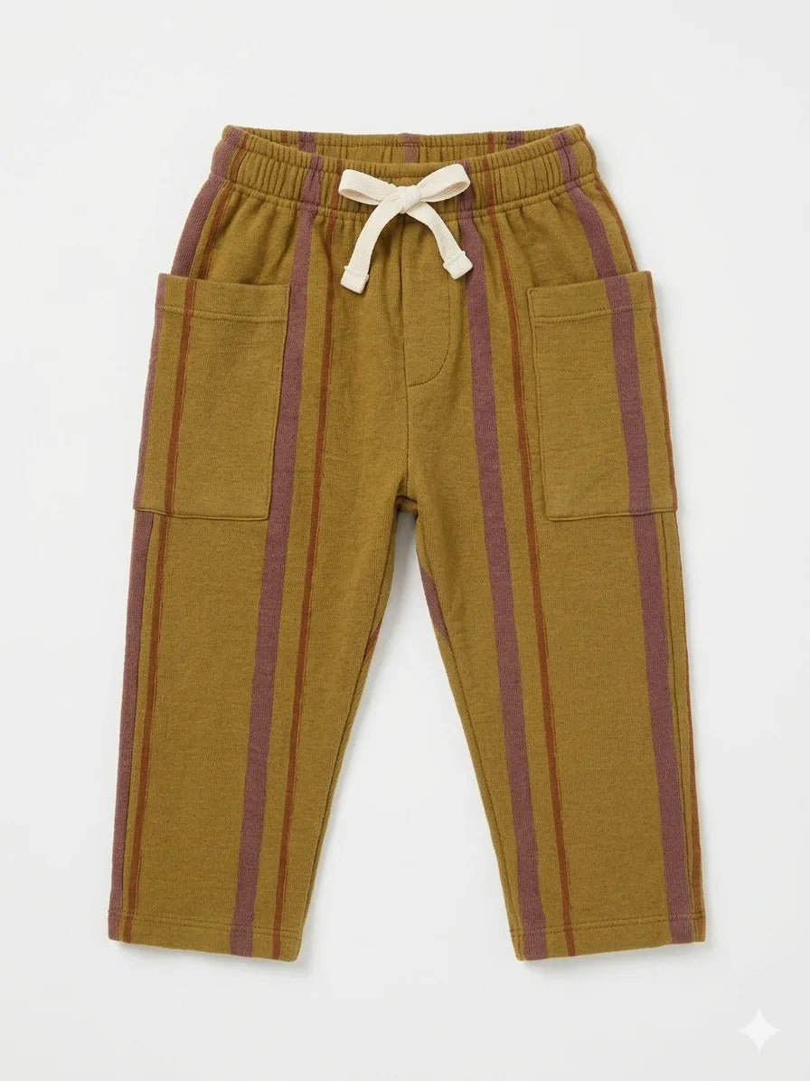 Zara Baby Boy's Multicolor Elastic Waist Pant | Zara In Lebanon