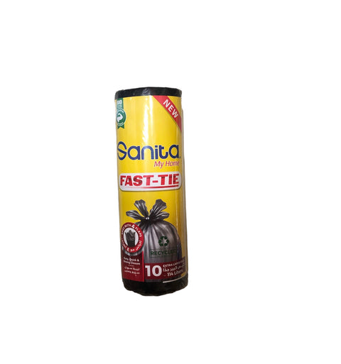 Sanita My Home Fast-tie 10 Extra Large trash Bag