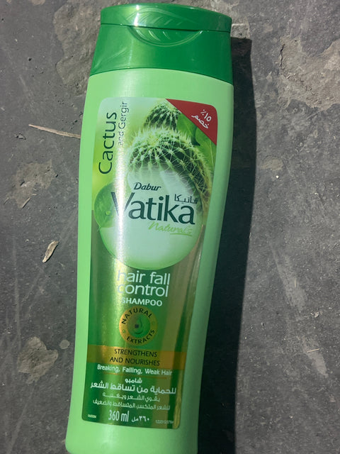 Vatika  Naturals Cactus & Gergir Shampoo 360ml