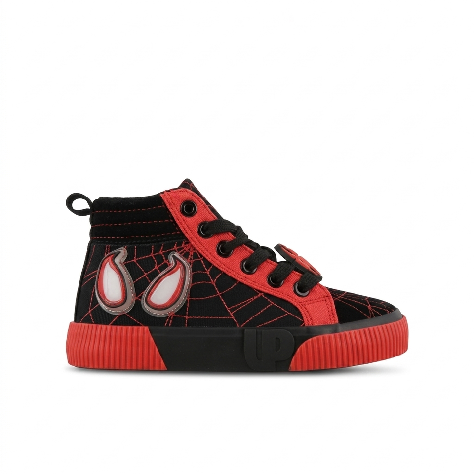 Ground Up Baby Boy's Black & Red Marvel Sneaker | Ground Up In Lebanon