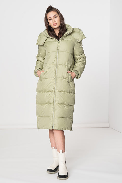 Tom Tailor Women's Mint Green Long Coat | Tom Tailor In Lebanon