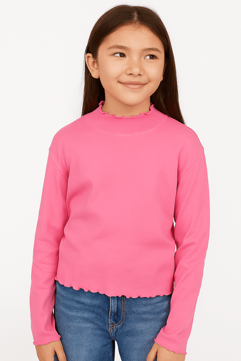 S.Oliver  Girl's Fuchsia Long Sleeve Blouse  |S.Oliver In Lebanon