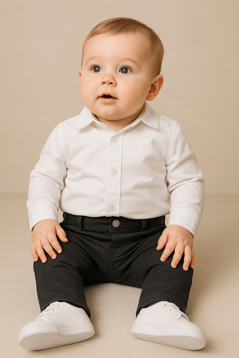 Boboli Baby Boy's Grey Pants| Boboli in Lebanon