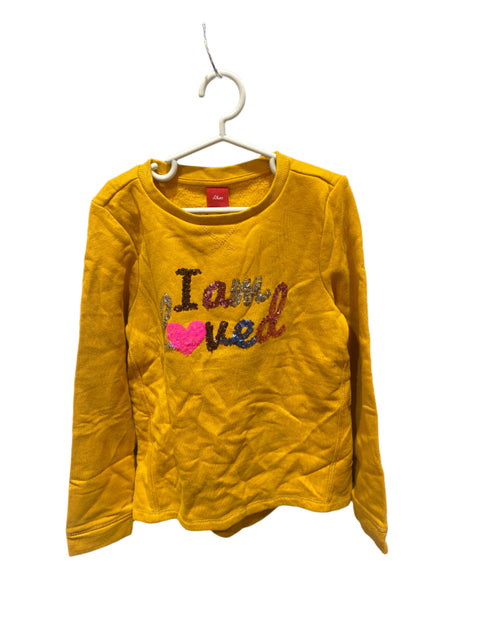 S.Oliver Girl's Mustard Long-Sleeve Sweatshirt |S.Oliver in Lebanon
