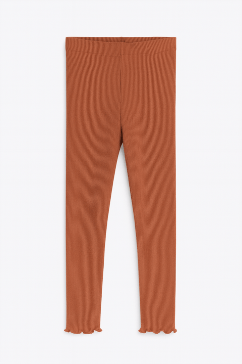 POMPdeLUX Baby Girl's Coral Slim Leggings |POMPdeLUX in Lebanon