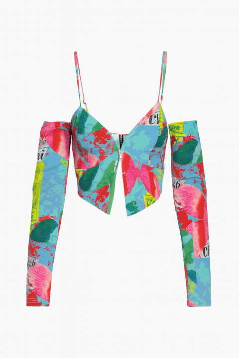 ASYOU Women's Multicolor Blouse ANF1240