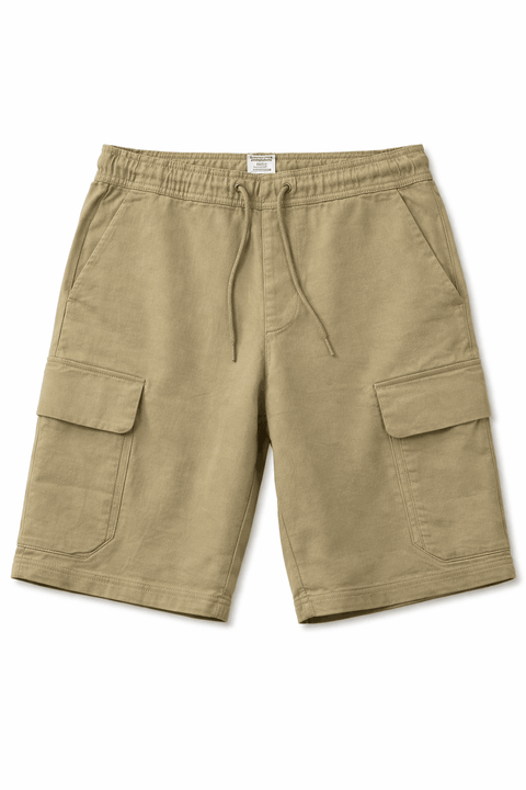 Celio Men's Beige Cargo Short  | Celio in Lebanon